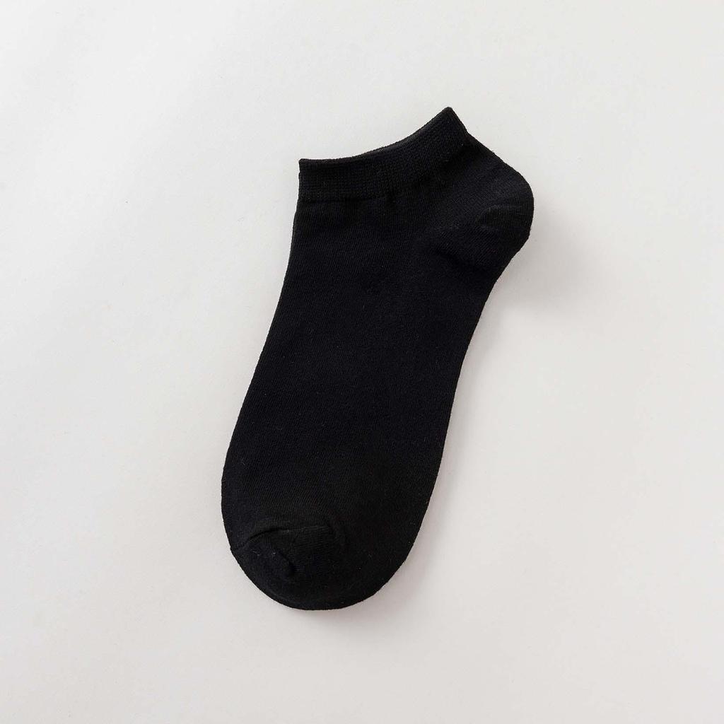 Men's Low-Cut Breathable Spring & Summer Anti-Odor Socks - Sweat-Absorbent, Thin, Shallow Boat Style