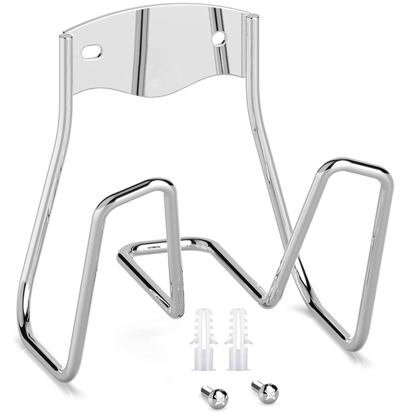 Надежный держатель для садового шланга, вешалка для садового шланга для водяного шланга, удлинителей, шланга компрессора, сверхпрочный, 2 штуки one size серебряный