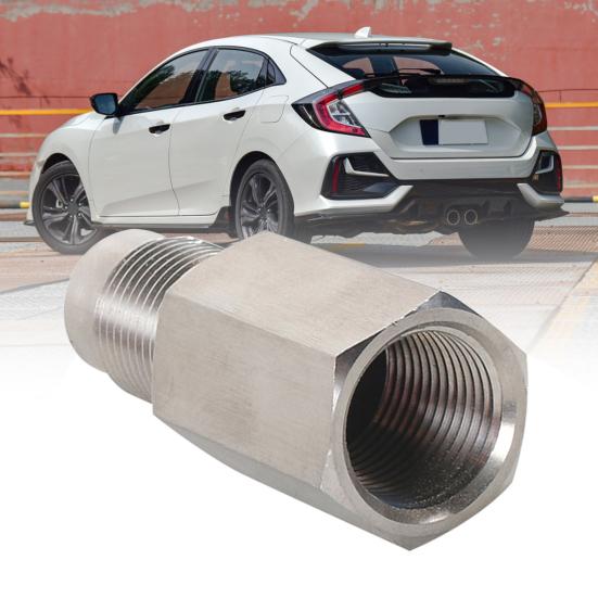 Oxygen Sensor Spacer Adapter High Strength Anti-corrosive Metal High Precision Straight O2 Sensor