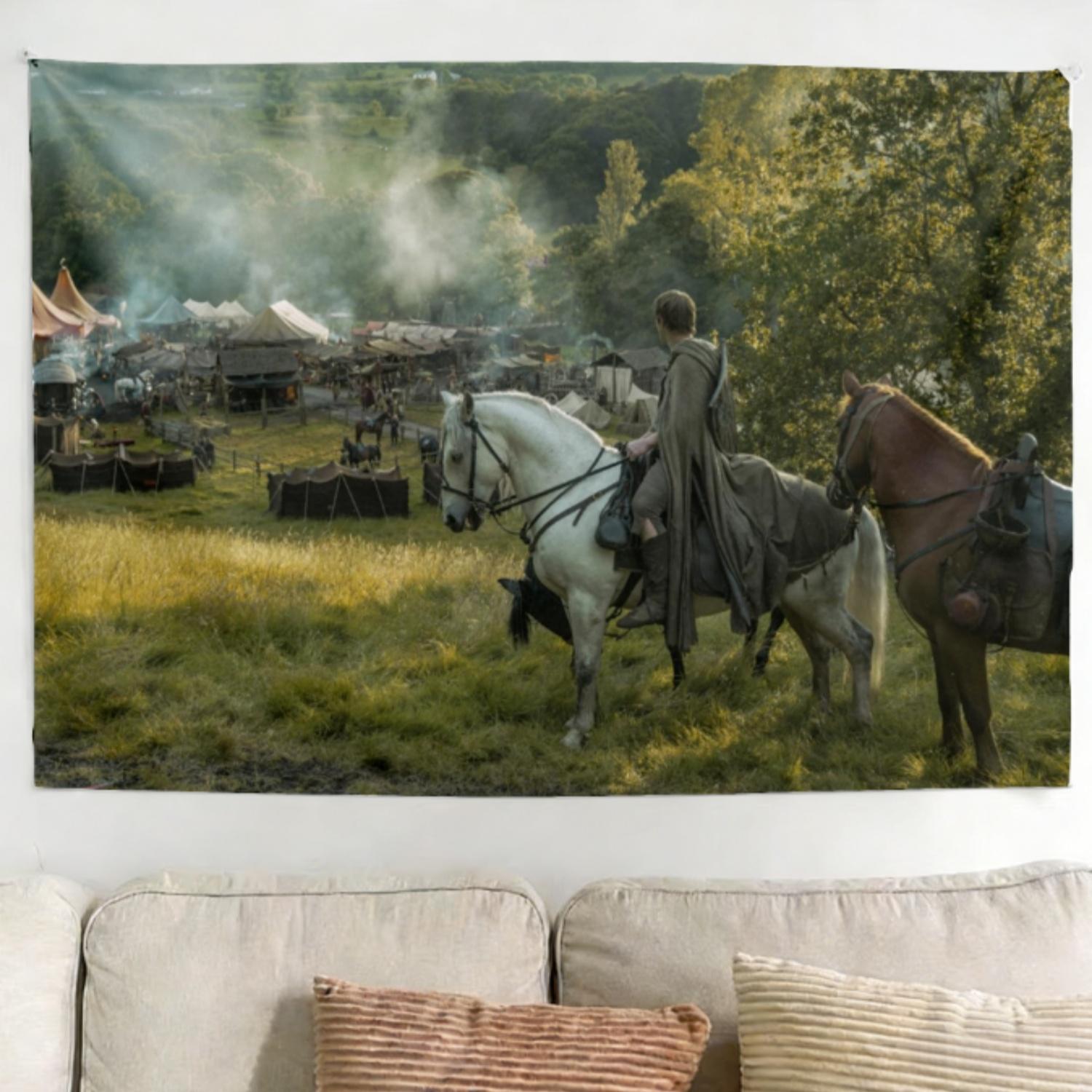 

A Knight of the Seven Kingdoms Tapestry Flat Print Design for Bedroom Party Decor High Quality MultiSize Tapestry 74x94cm(29x37in)