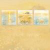 90sheets Light Dream Series Ins Landscape Illustration Material Notes Creative Handbook DIY Scrapbook Aesthetic Craft Paper