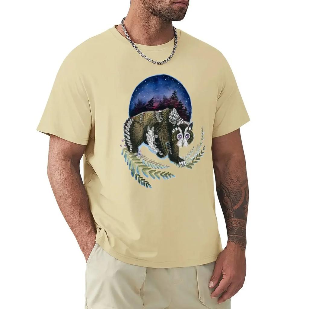 anime boys whites summer tops t shirt Midnight Walk T-Shirt plus sizes plus size tops graphic clothing