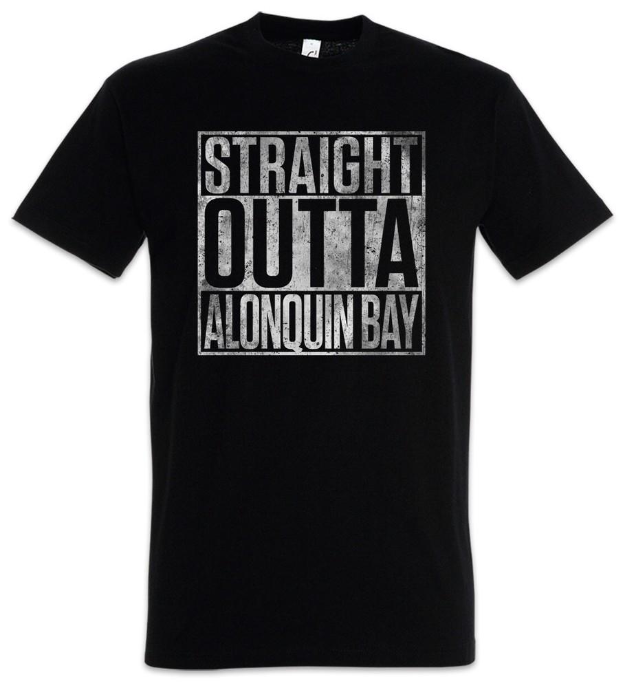 Straight Outta Alonquin Bay T-Shirt Fun Cardinal Det. John Lise Delorme Jerry