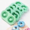 2-Cavity Doughnut Baking Mold DIY Cake Mold Non-Stick Silicone Baking Pan  Bakery Tools