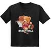 Bear Fashion Children's Clothing Tshirt New Summer Casual Funny Children's Clothing Boys Baby Girls T-Shirt Clothes Kids