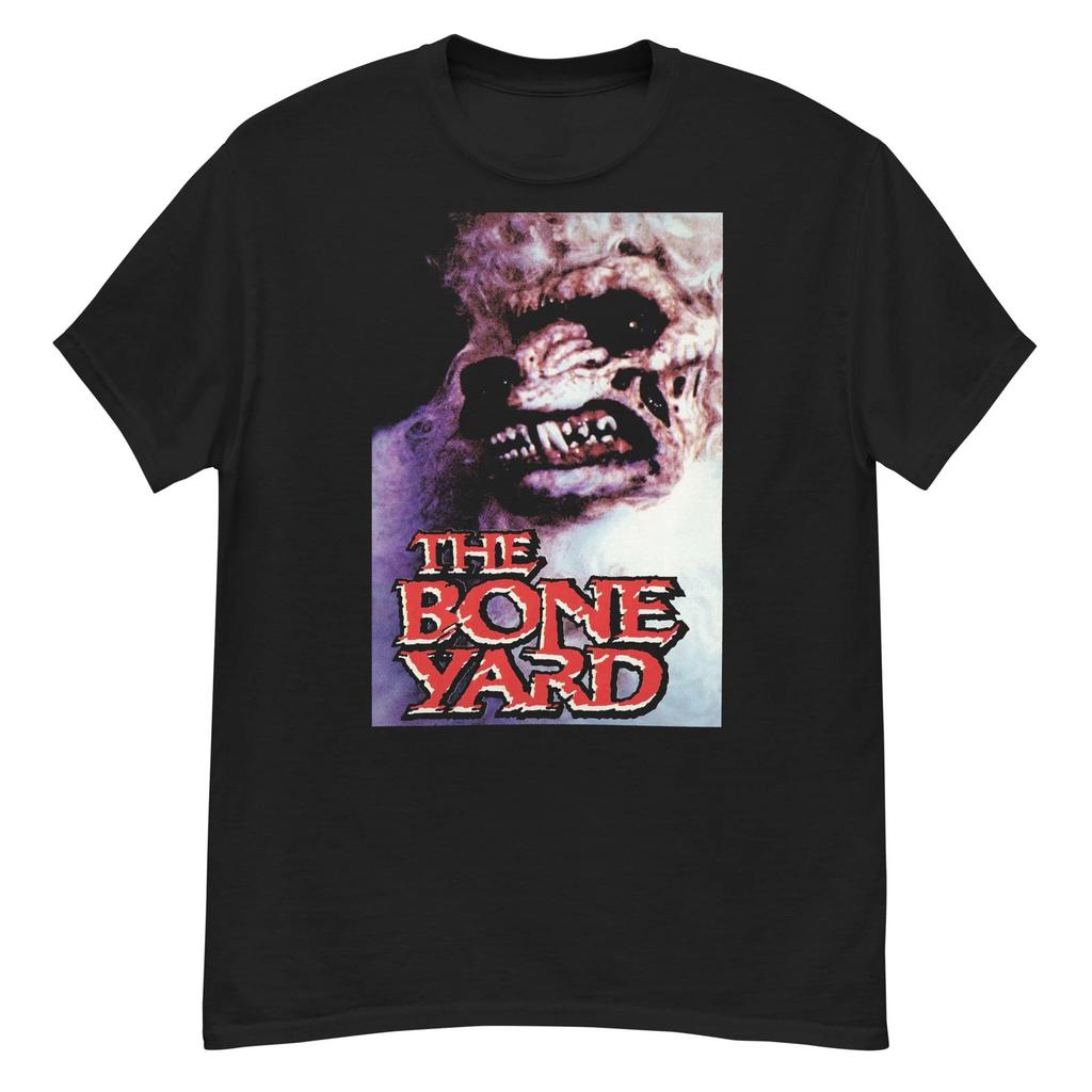 The Boneyard Cult Horror Film Fan Art T-shirt
