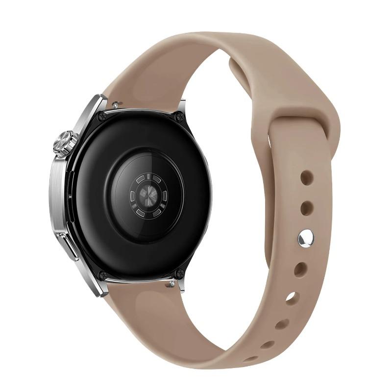 18mm 20mm 22mm Slim strap For Samsung Galaxy watch 7/6/5/pro/4 Silicone bracelet Huawei watch GT 4-2e-3-3 pro 46mm xiaomi watchbands