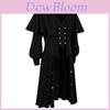 Medieval Steampunk Gothic Coat With Polyester Fabric For Men And Women