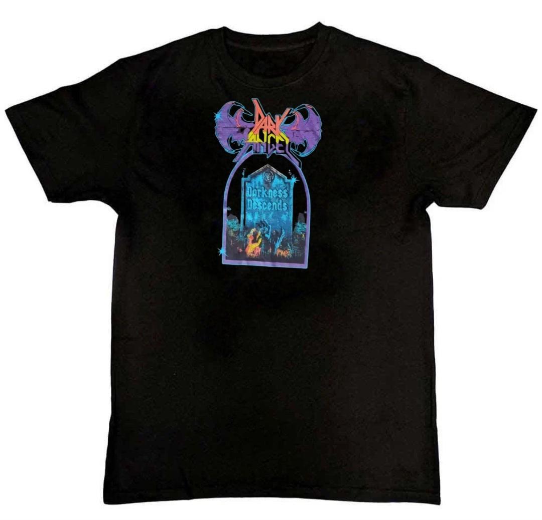 Dark Angel- Darkness Descends Graphic Mens T-Shirt XXXXL