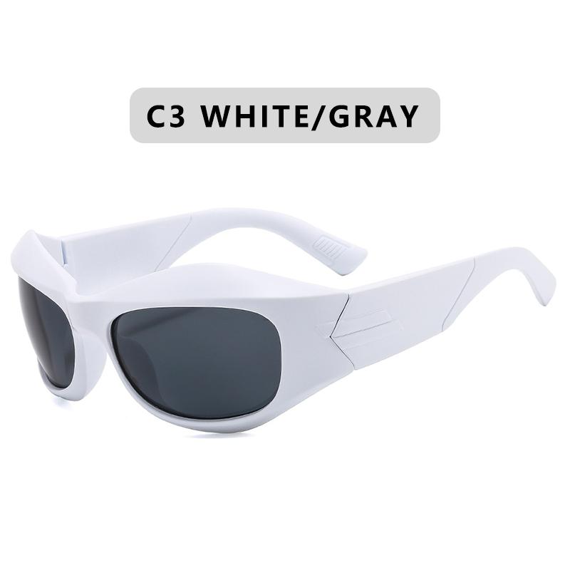 

Тренд Стимпанк Солнцезащитные очки Женские Мужские Модные Солнцезащитные очки Панк Женские Y2K Зеркальные Очки-гогглы Оттенки Очки UV400