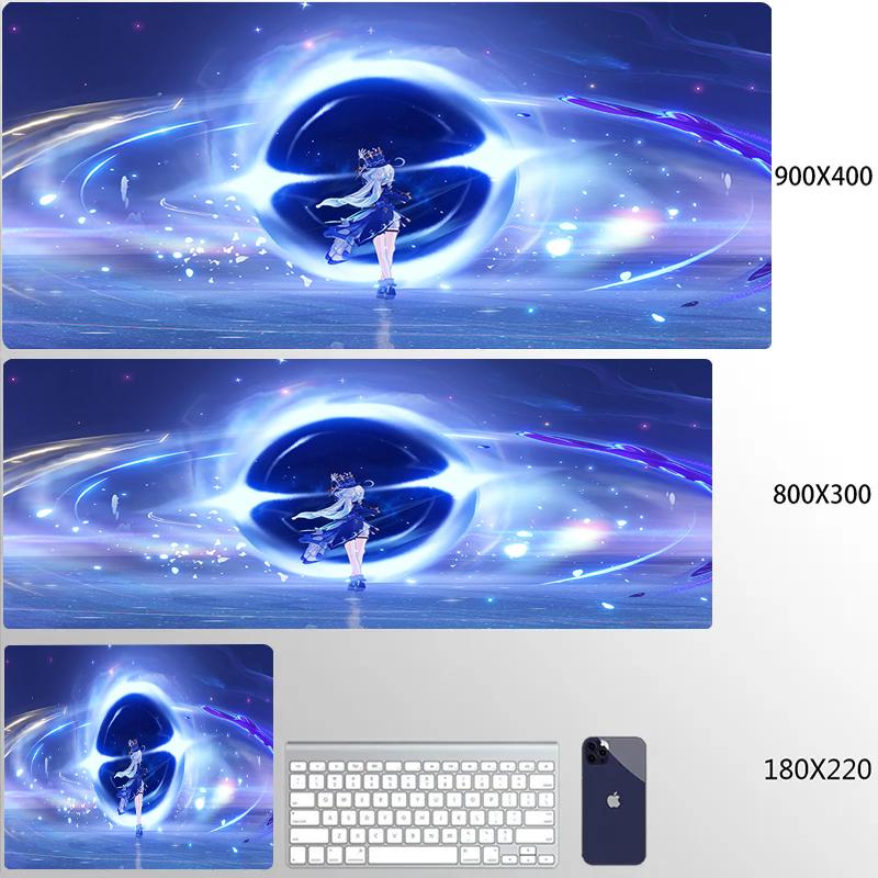 Furina Focalors Mouse Pad Genshin Impact Large Xxl Mousepad Computer Keyboard Padding Anime Gaming Genshin Accessories Desk Mats