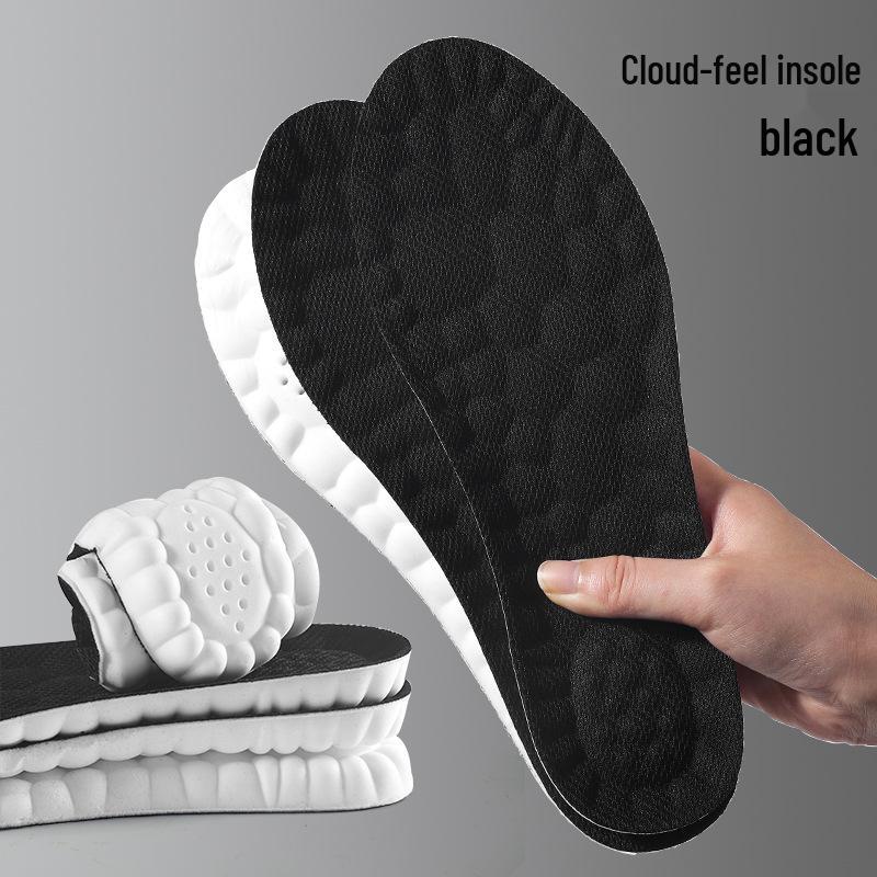 

Breathable, sweat-absorbing, anti-bacterial sports insoles: soft, elastic, shock-absorbing, and comfortable for long standing. 35-36 чёрный