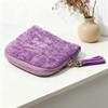 Flannel Jewelry Organizer Mini Jewelry Storage Pouch  for Rings, Bracelets, & Bangles