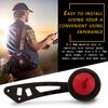 Fishing Reel Handle EVA Knob with Fittings Replacement Parts for Low   Reel (Gold)