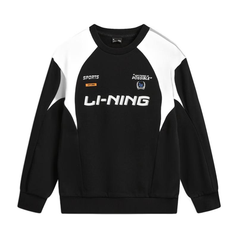 Li-Ning Youth Unisex Casual Pullover Sweatshirt XL