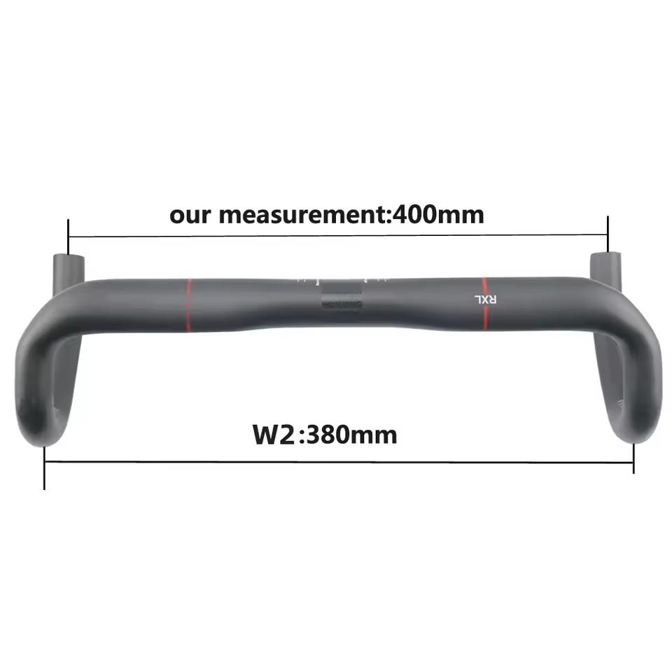 RXL SL Carbon Road Handlebar Racing Bike Handlebars 31.8*380/400/420/440mm Carbon Drop Bars for Bicycle Handle Bar Accessories