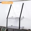 Hanging Double-layer Velvet Cat Suspension Bed Winter Warm Nest Window Suction Cup Suspension Pet Supplies 20kg Cat Accessories