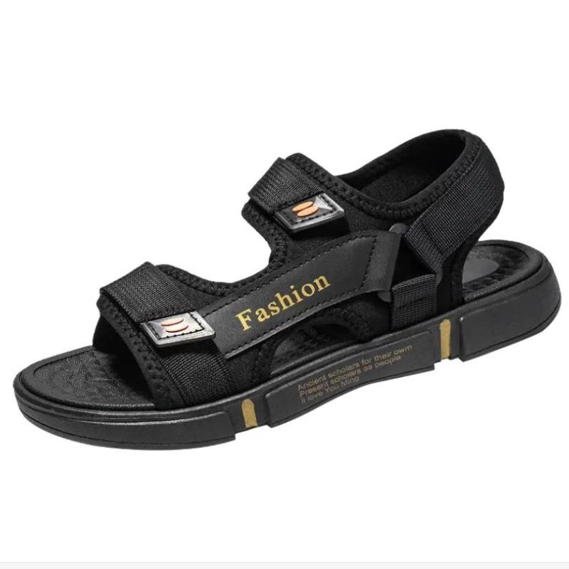 30-46 kids/Men s Sandals Fashion Comfortable Slippers Flip Flops for Men Kids Casual Sandals Women s Sandals 30 золотой/чёрный