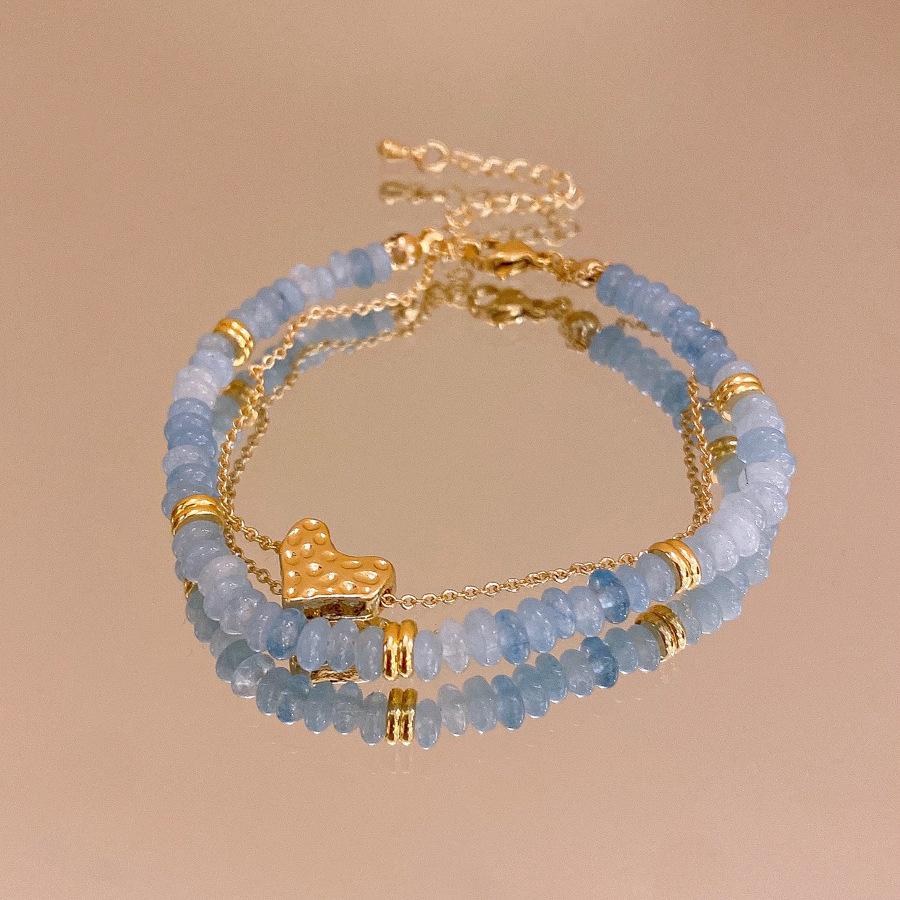 Crystal Butterfly Beaded Bracelet Women's Light Luxury Girlfriend Gift Birthday Bracelet High Value Student Party Exquisite Jewelry