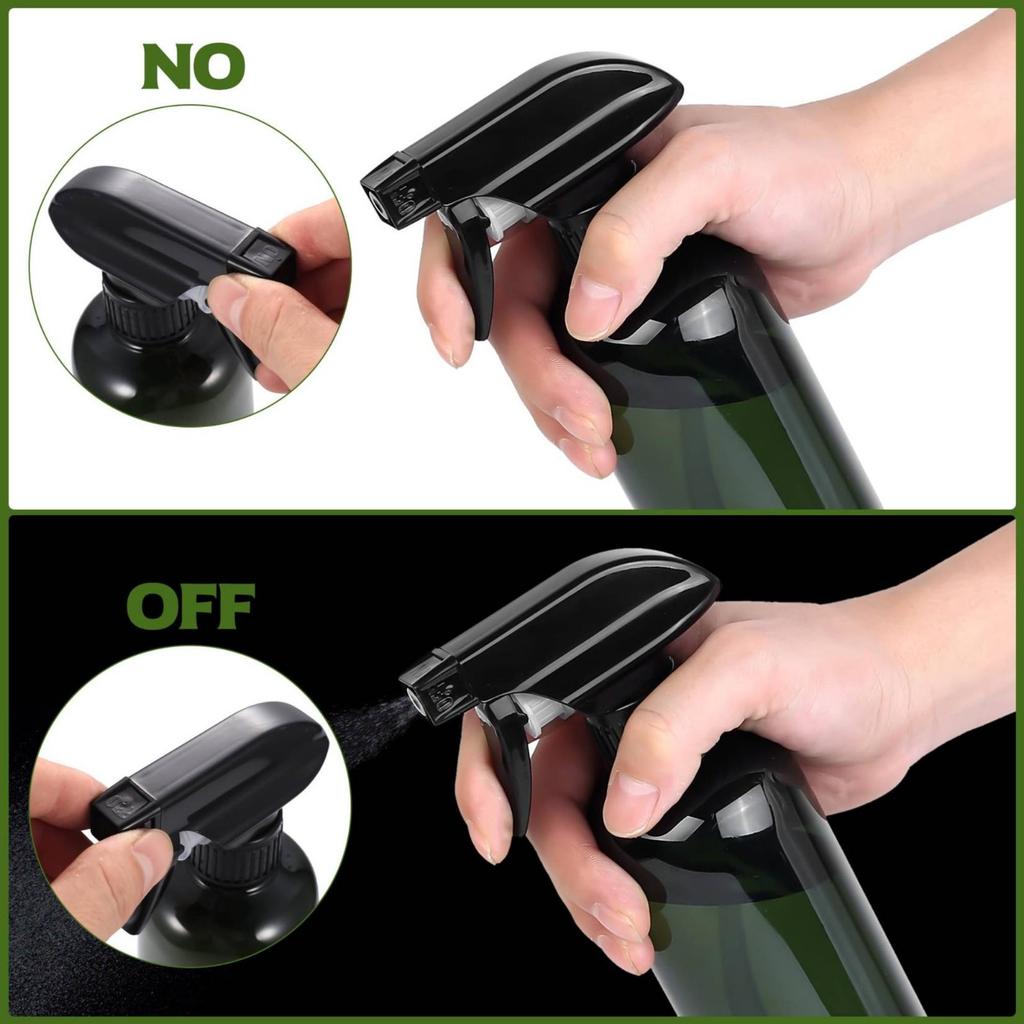 500ml Empty Spray Bottle Versatile Fine Spray Plastic Dispenser Fine Spray Spray Bottle Adjustable Spray Head for Hairstylists