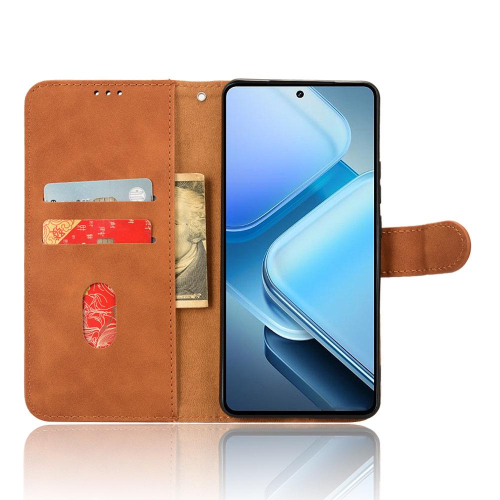 Vivo iQOO Z9 Leather Case: Multi-Card Slot, Business Mobile Phone Protector