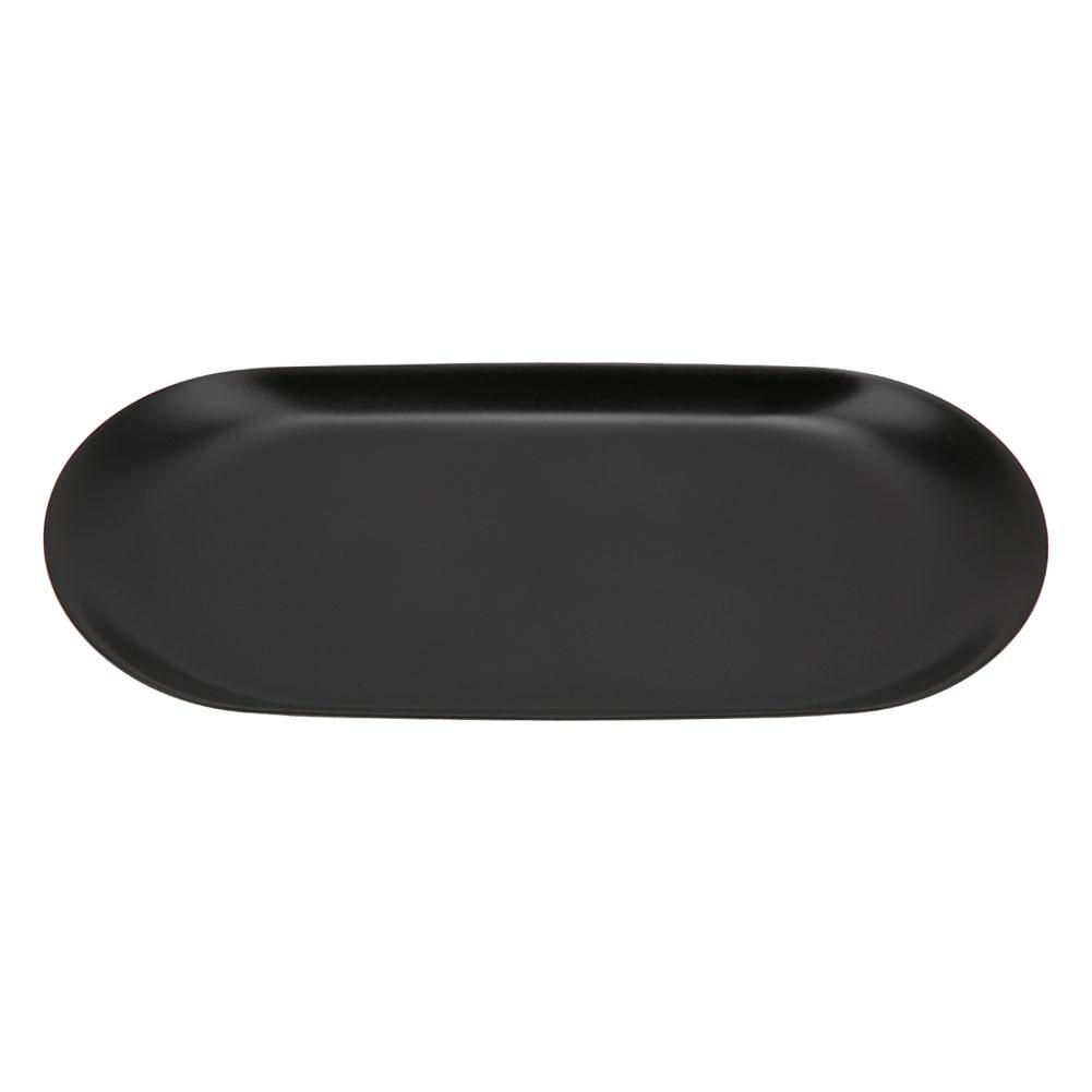 

Большой поднос для хранения из нержавеющей стали 430, органайзер для подноса для инструментов для ароматерапевтических свечей Black