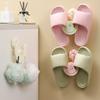 2Pcs Strong Bearing Capacity Bathroom Storage Hook No Punching Shoe Drying Rack  Bedroom