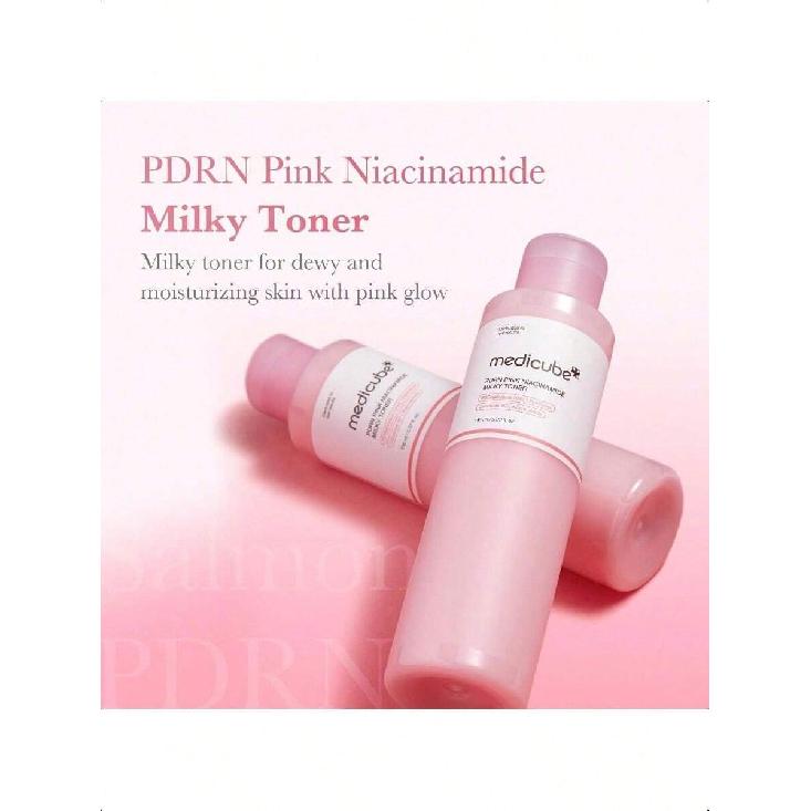 Medicube PDRN Pink Peptide Toner I Pink Glow Toner For Skin Boosting, Soothing And Calming, Uneven Skin Tone, Rose PDRN & Peptide & Niacinamid