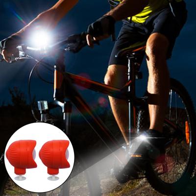 2Pcs Clog Shoe Headlight Waterproof Lightweight Super Bright High Lumens Outdoor Cycling Climbing Clog Slipper Charm LED Lamp Clog Shoe Accessories