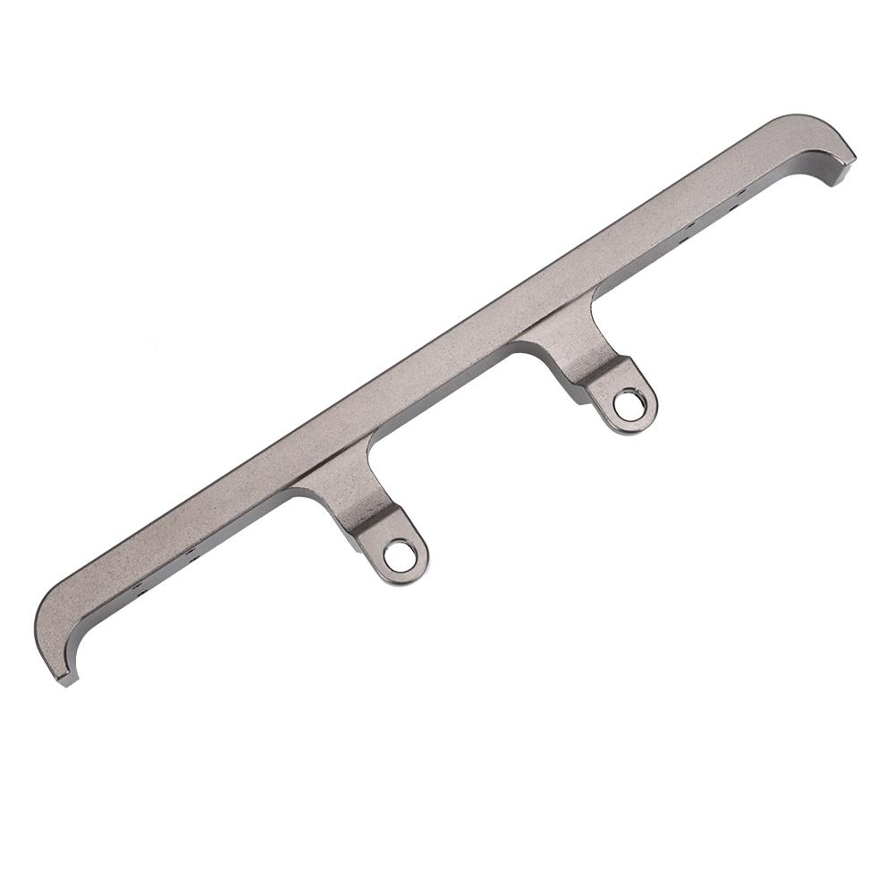 Aluminum Alloy Front Anti Collision Bumper Fit for MN D90 MN-99 MN-91 FJ-45 RC Upgrade Parts(Silver MN-001S )