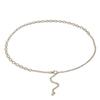 Diamond Square Hole Waist Chain Metal Accessories Dress Waist Decoration Chain