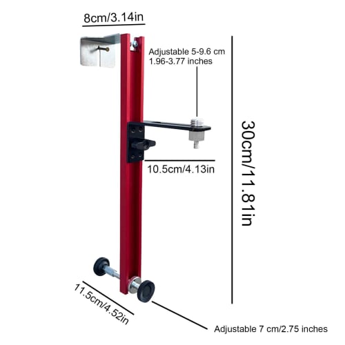 Wall-mounted Level Holder, Level Holder Mount | Adjustable Multi-function Laser Bracket, Rotating Level Support Bracket, Decorative Ceiling Leveling M