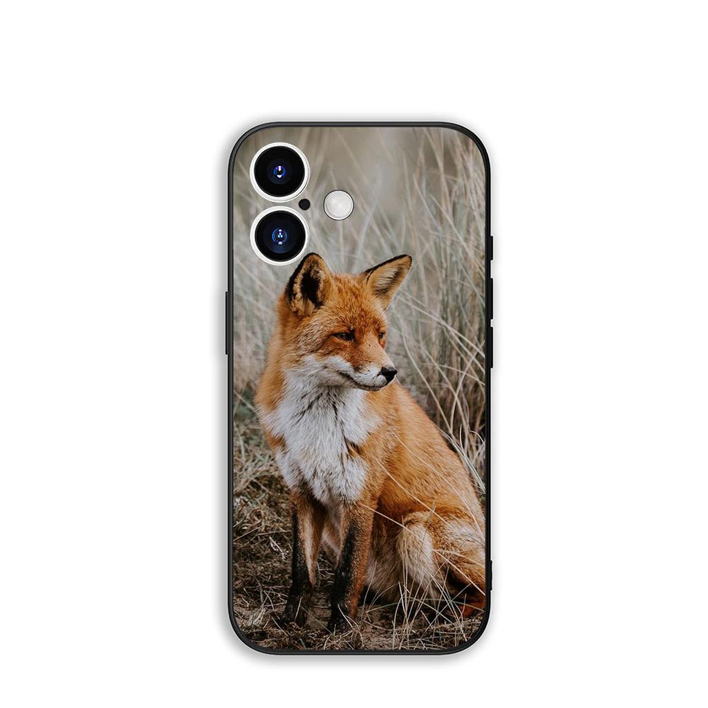 for Samsung Galaxy A36 A17 A26 A07 A35 A54 A53 A13 A33 A34 S8 S9 S20 S21 FE S10 Plus Phone Cover Case Fox Casing
