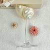 Conch Shell Champagne Glass Cup for Celebrations, Unique Drinkware for Adults Home Bar Wedding Favor Decoration Artistic Display