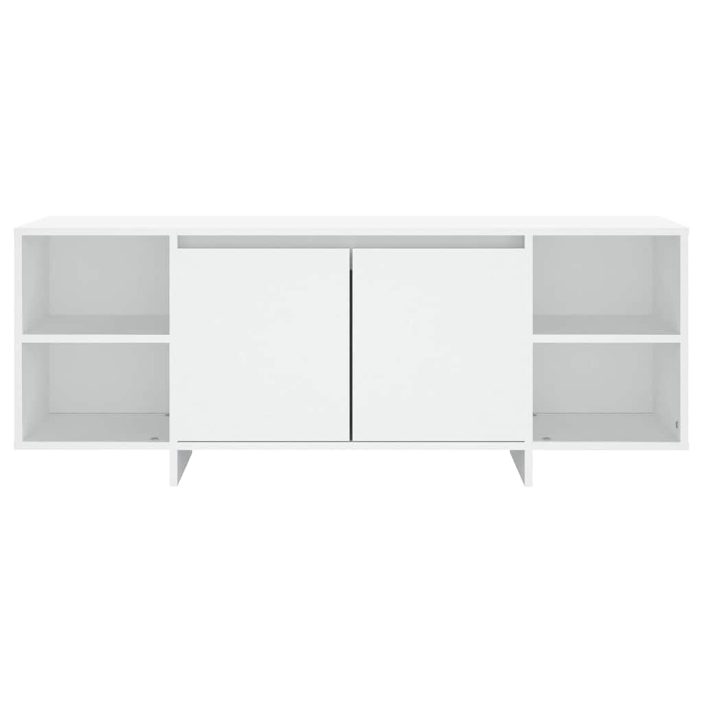 TV Cabinet White 130 x 35 x 50 cm Particleboard