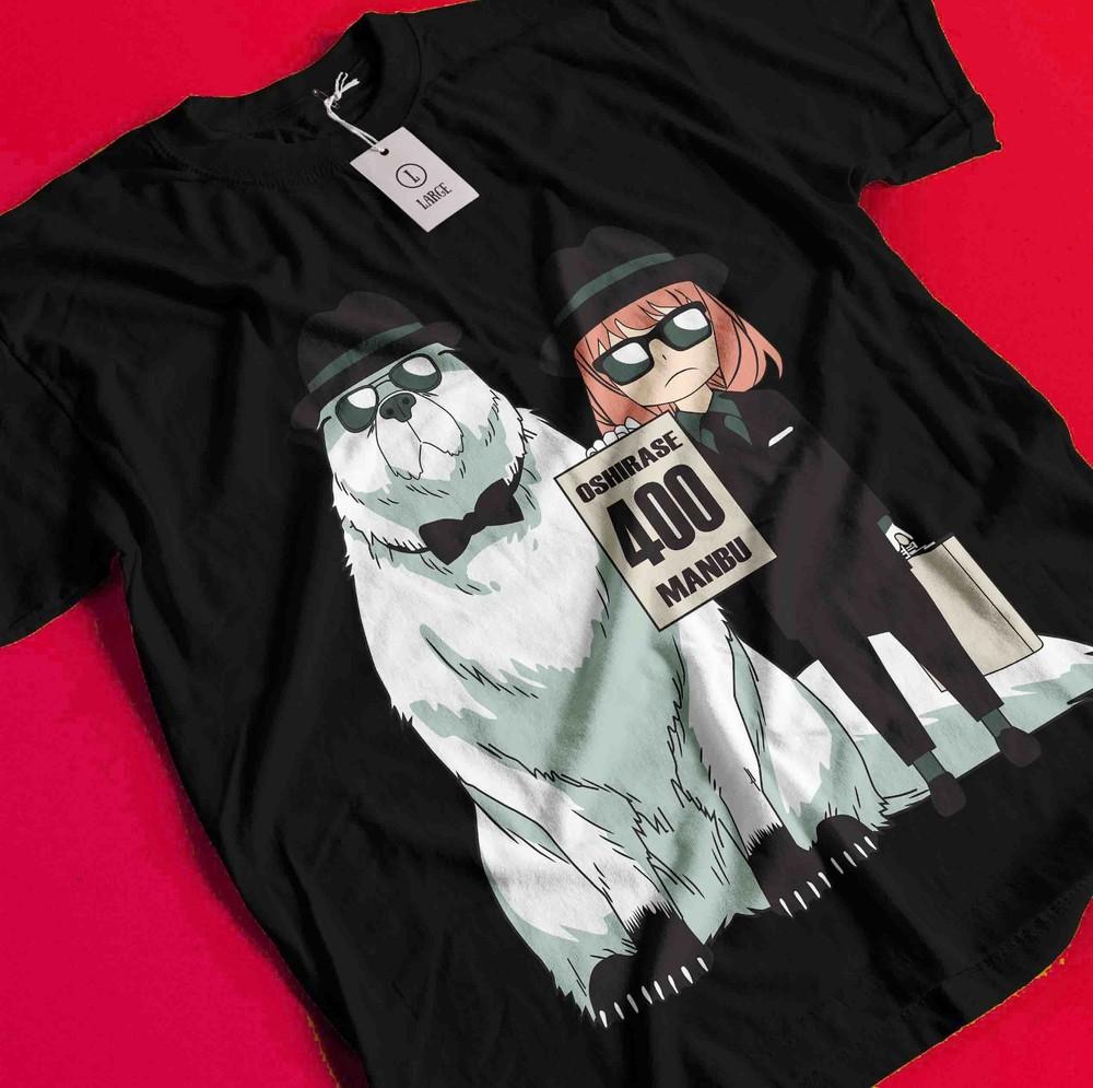 

Spy X Family T-Shirt Anya Tshirt Loid Yor Forger Shirt Bond Sylvia Tee Damian BB1735 M
