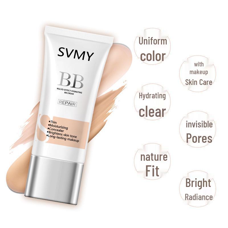 Hydrating BB Cream for Face Shaping, Concealing, and Even Skin Tone – Multi-effect, Non-drying, Not Long-lasting, Not Smudge-proof.