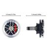 Car Mounted Aromatherapy Vent Can Rotate Wheel Hub Perfume Decoration Creative Air Conditioner Vent Aromatherapy Clip Interior