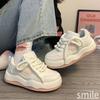 Thick-soled little white shoes female students spring 2025 new sports versatile niche design casual board shoes foreign trade batch