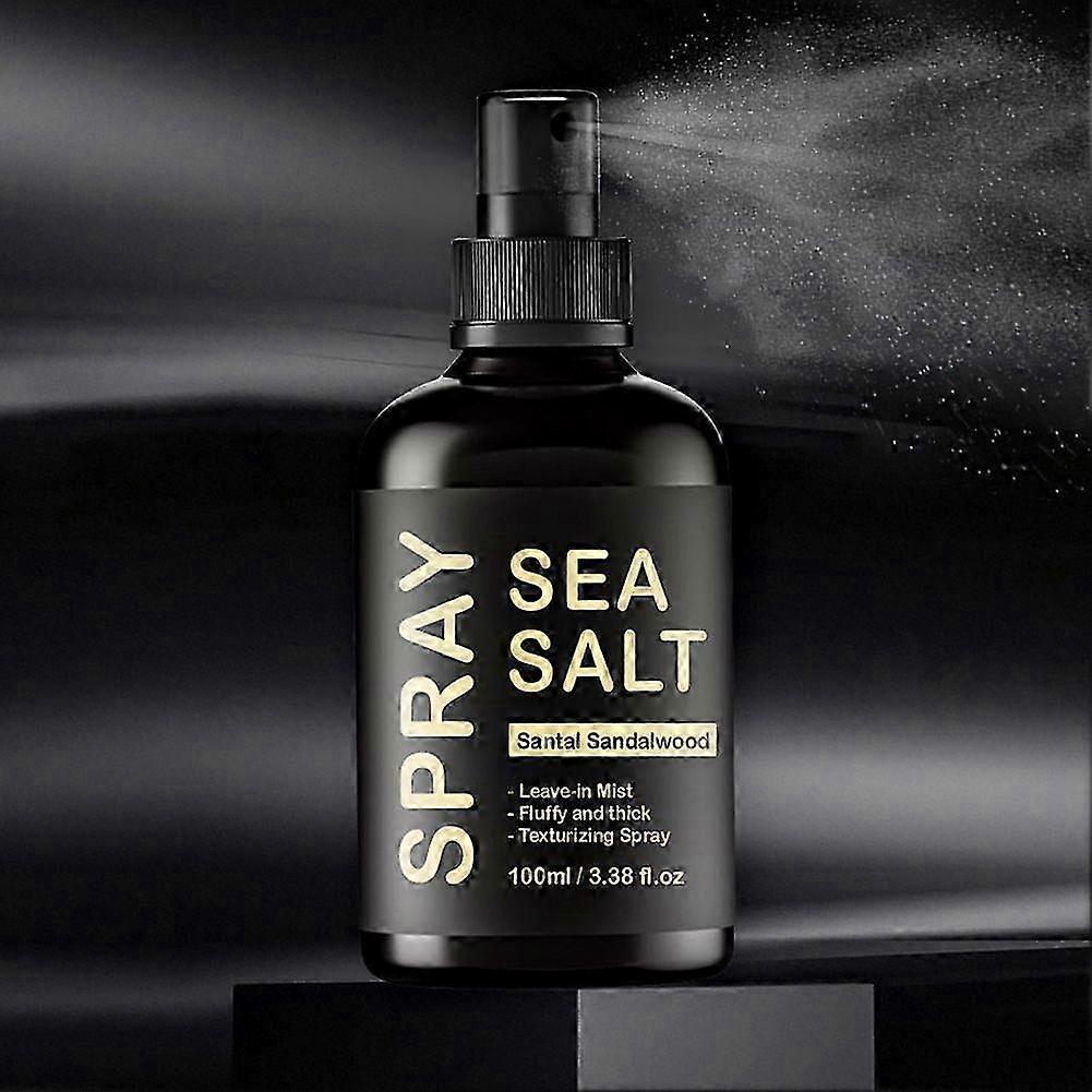1-3X 100ml Sea Salt Sea Salt Hair Spray for Men Hair Texturizing Spray for Volume & Beach Waves, Hair Styling Products