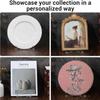 Adjustable Clear Acrylic Display Stand, Stable Easel for 7-12 Inch Photo Frames Decorative Plates Books