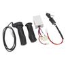 12V 250W Bike Controller Kit Twist Throttle Grip Ignition Switch Accurate Control Versatile Bike Part for Electric