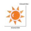 Lips Love Heart Patch Cartoon Embroidery Patch DIY Iron On Patches For Clothing Thermoadhesive Patches On Clothes Sewing Sticker