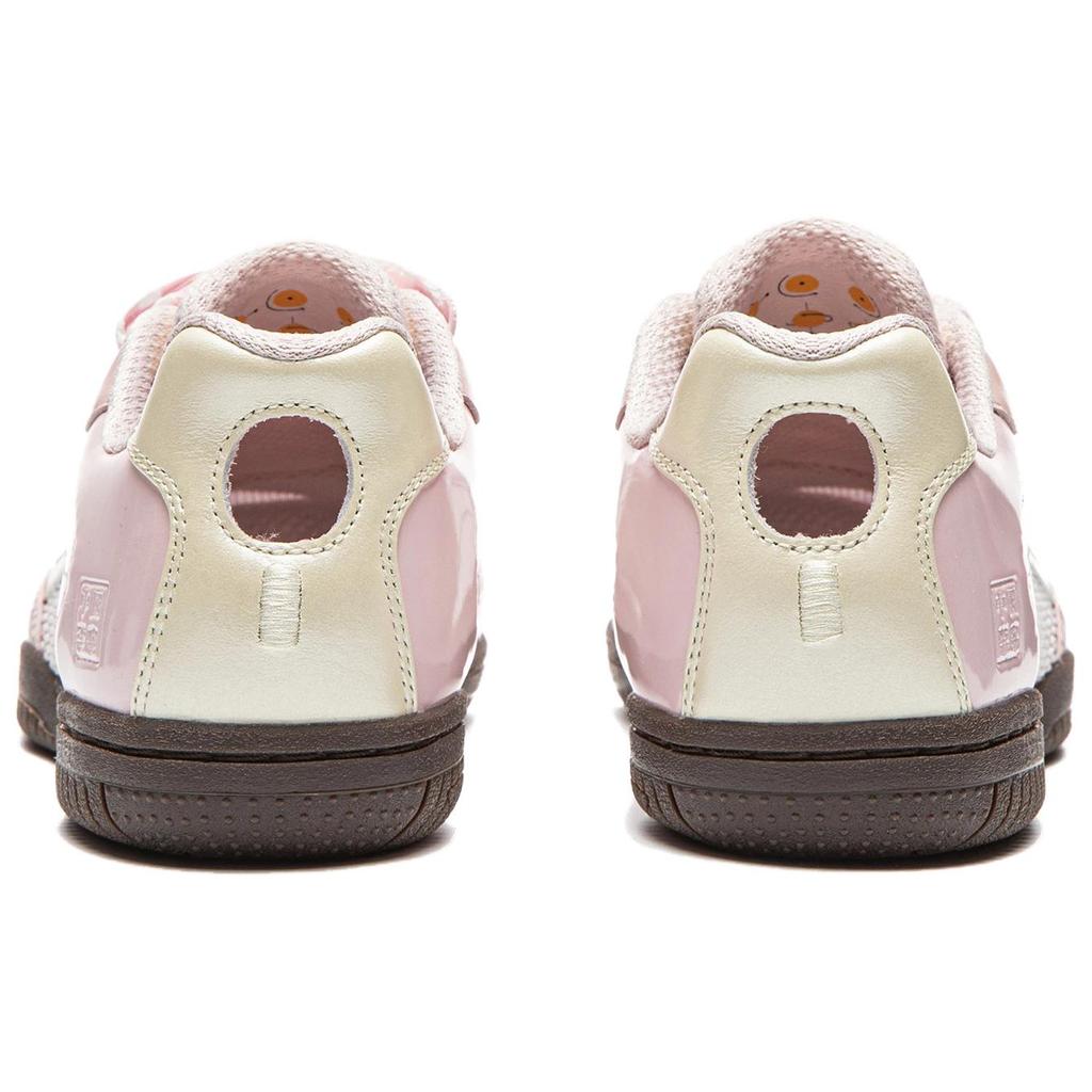 Li Ning Table Tennis Collection Abrasion Resistant Breathable Casual Scenario Low top Table Tennis Shoes Women's Pink AZGW306-6