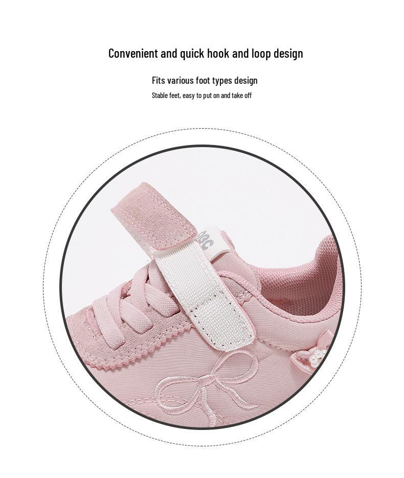 ABCkids2026 Spring Collection: Girls' Non-slip Casual Sports Shoes with Soft Soles