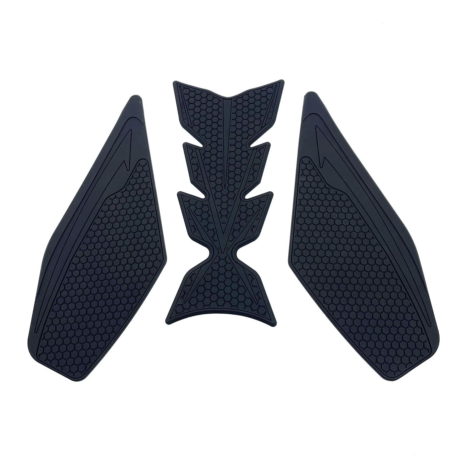 Наклейка на бак motokano Traction Tank Pad для Ninja 400 (2018-2024 гг.), Ниндзя 250 (2019-2024 гг.), Z250 (2019-2024 гг.), и Z400 (2018-2024 гг.) (черный)