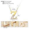 Letter A to Z Uppercase Pendant Necklace English Letter Letter DIY Choker  Decor