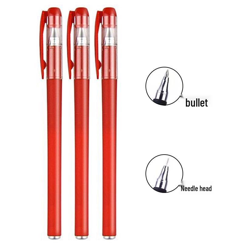 Exam Office Neutral Frosted Carbon Pen GP380, 0.5 Bullet Tip for Business Signatures & Student Use.