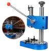Manual Press Spring-Loaded Benchtop Hand Hole Puncher Machine Desktop Punch Press for Punching Pronging Stamping Processes