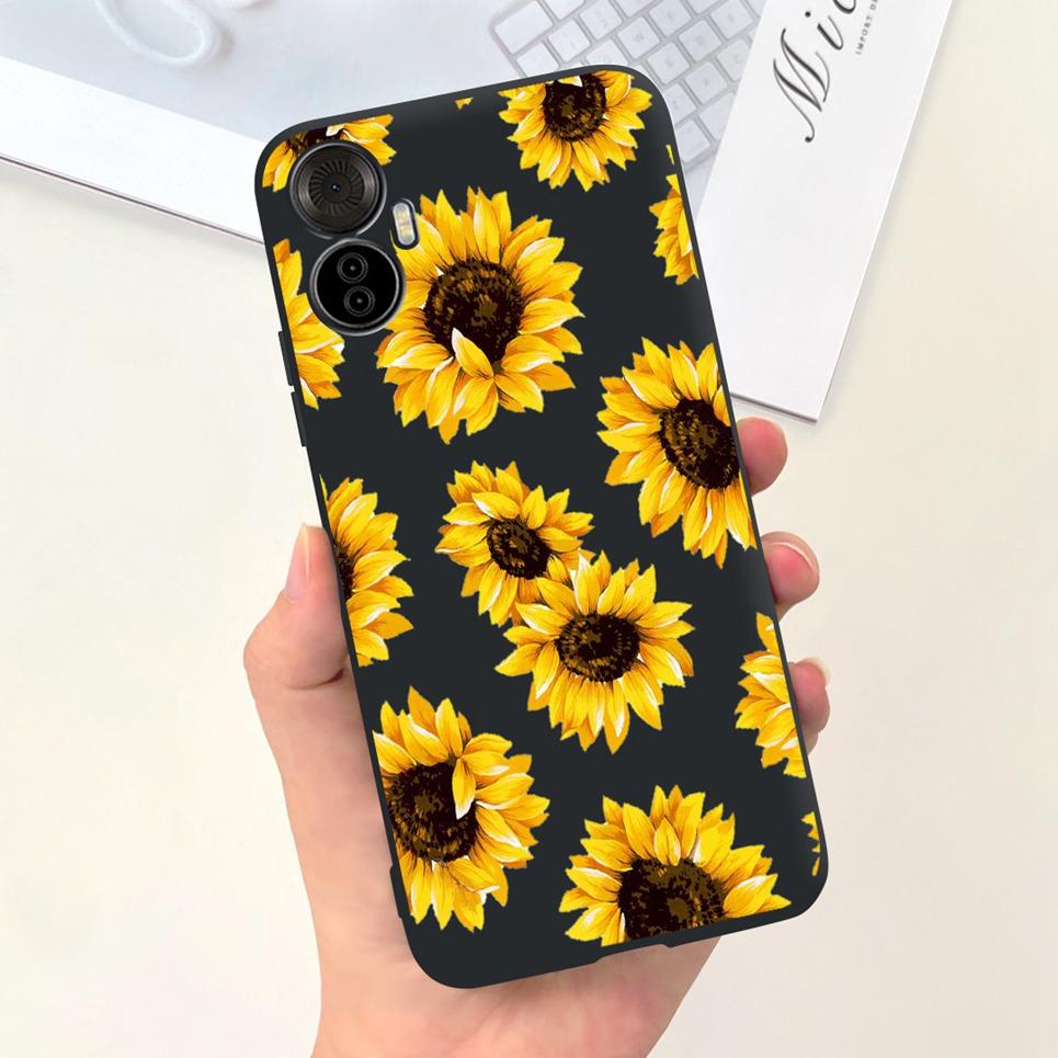 Für Itel Vision 5 Plus Handyhülle Weiche Silikonhülle für ITEL S18 pro Vision5plus 5+ Fundas Cartoon Mond Himmel Girly Muster Capa